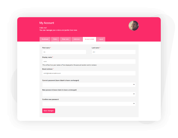 Beaver Builder My Account Module - Form Design